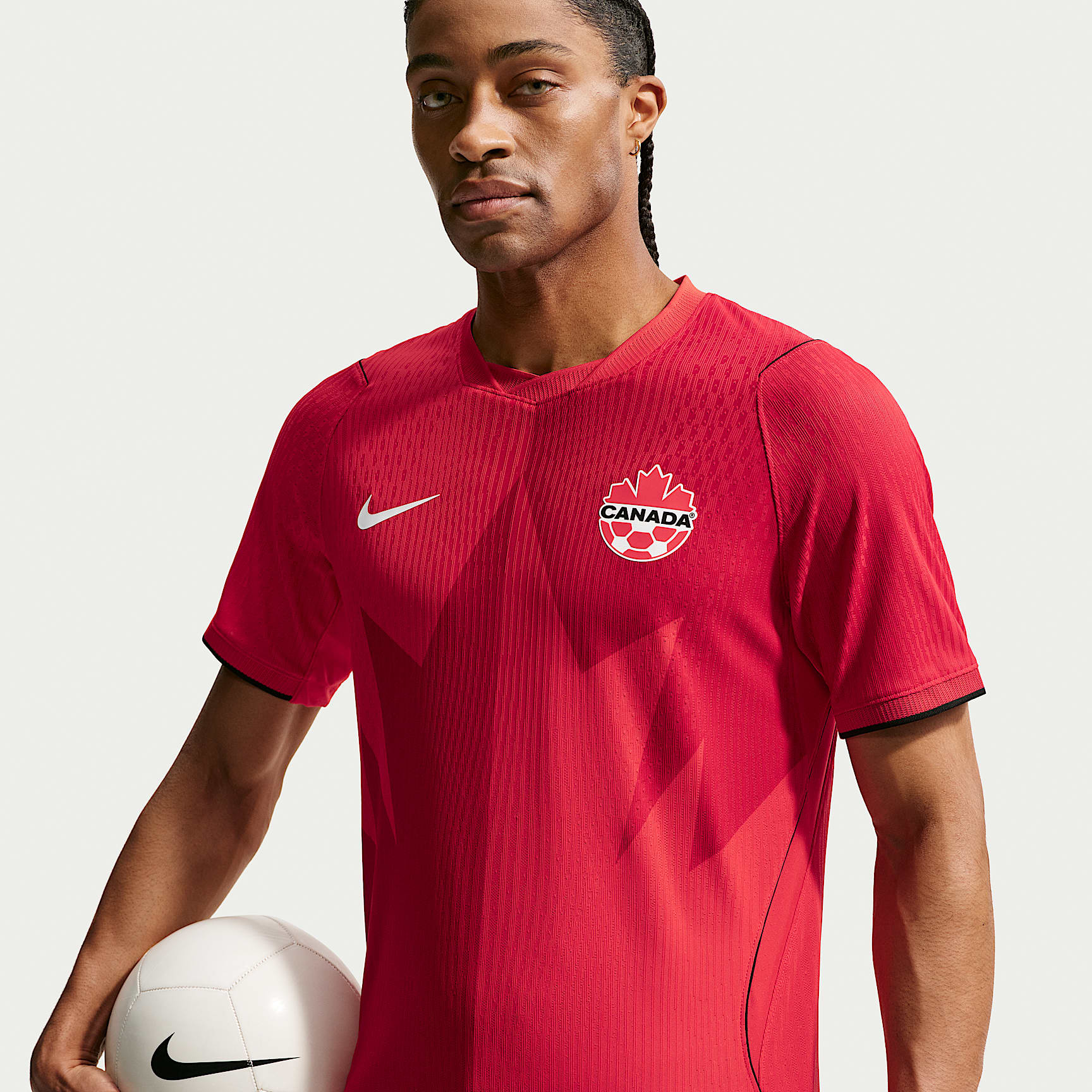 Canada 2026 Match Home Men's Nike Dri-FIT Football Replica Shirt
